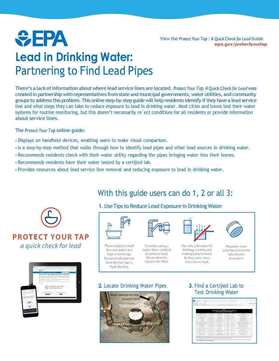 Finding Lead Pipes